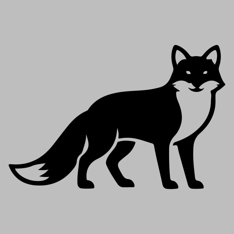 Fuchs Tier Silhouette