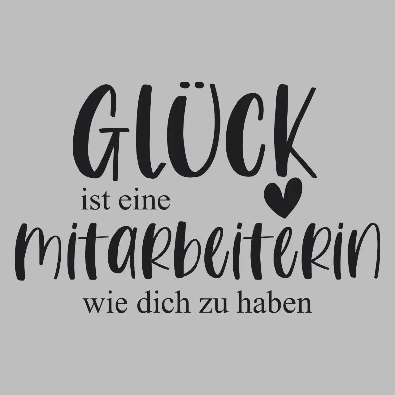 Glück Mitarbeiterin Bedanken Geschenk