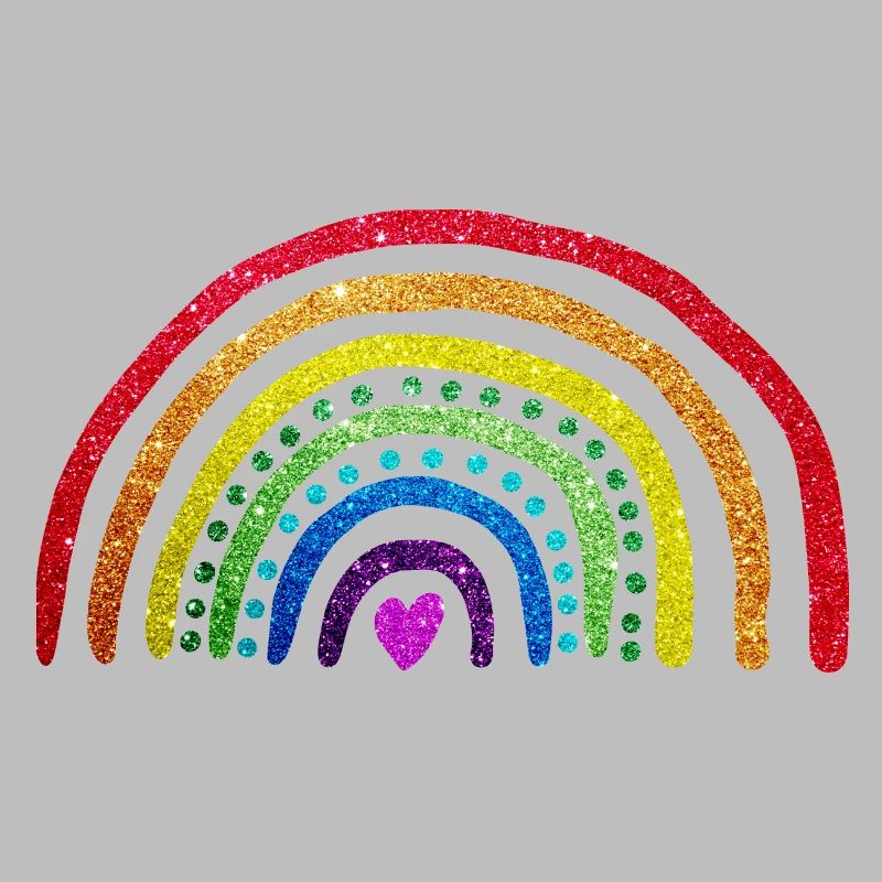Regenbogen-Glitzer