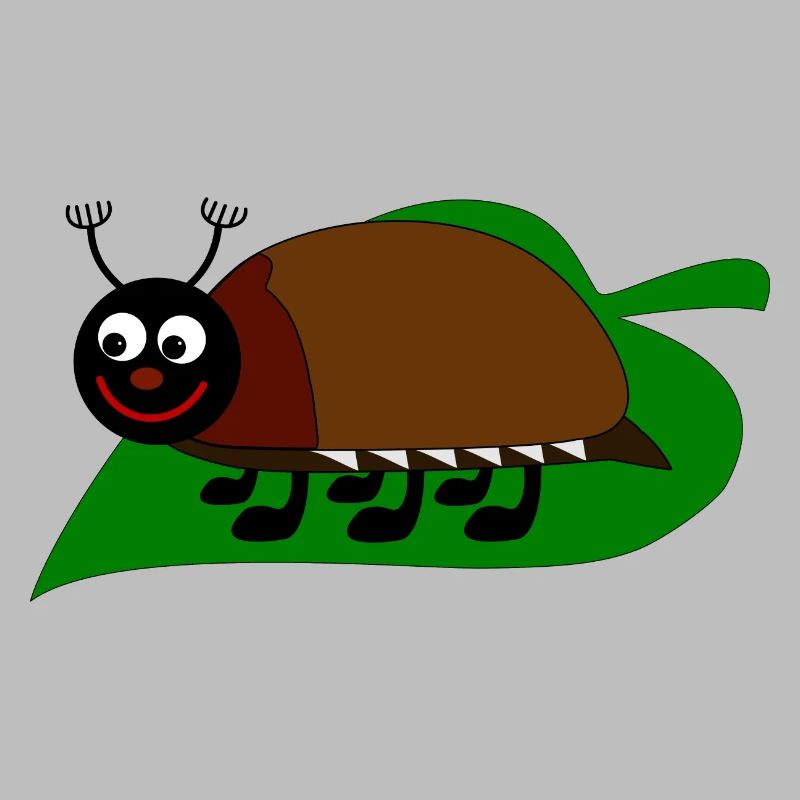 Maikäfer auf einem Blatt