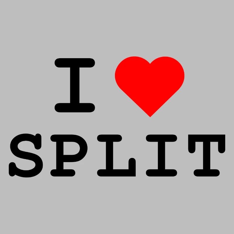 J’adore Split - Ich liebe Split