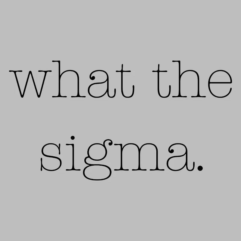 what the sigma