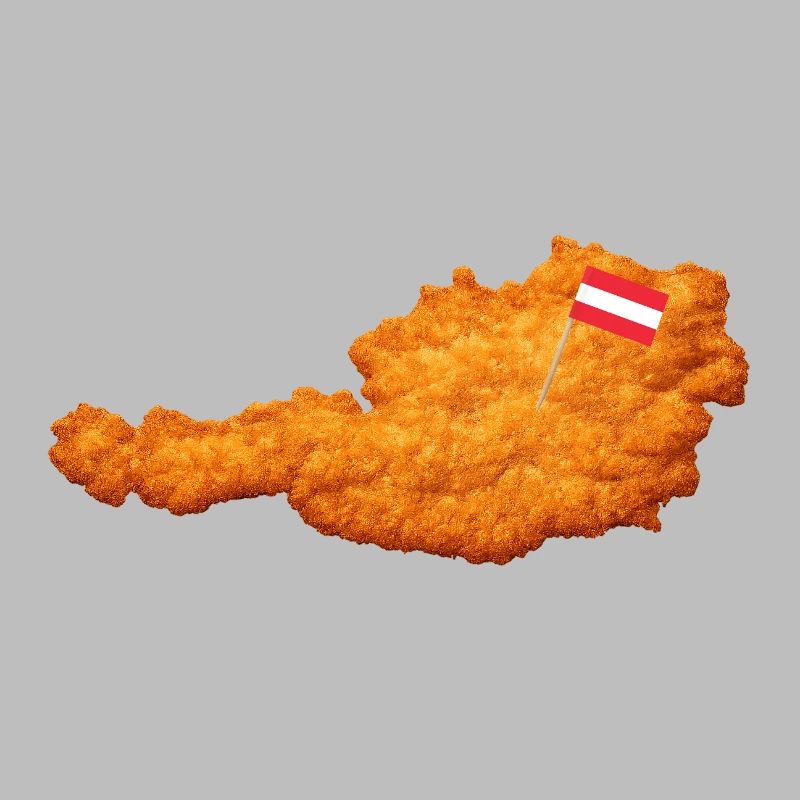Schnitzel Österreich Form Essen