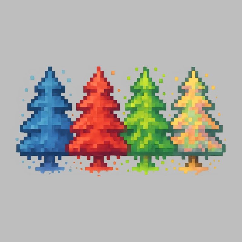 Pixel Forest Christmas Tree gaming