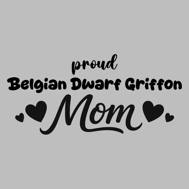 Stolze Griffon Mutter, Belgischer Zwerggriffon