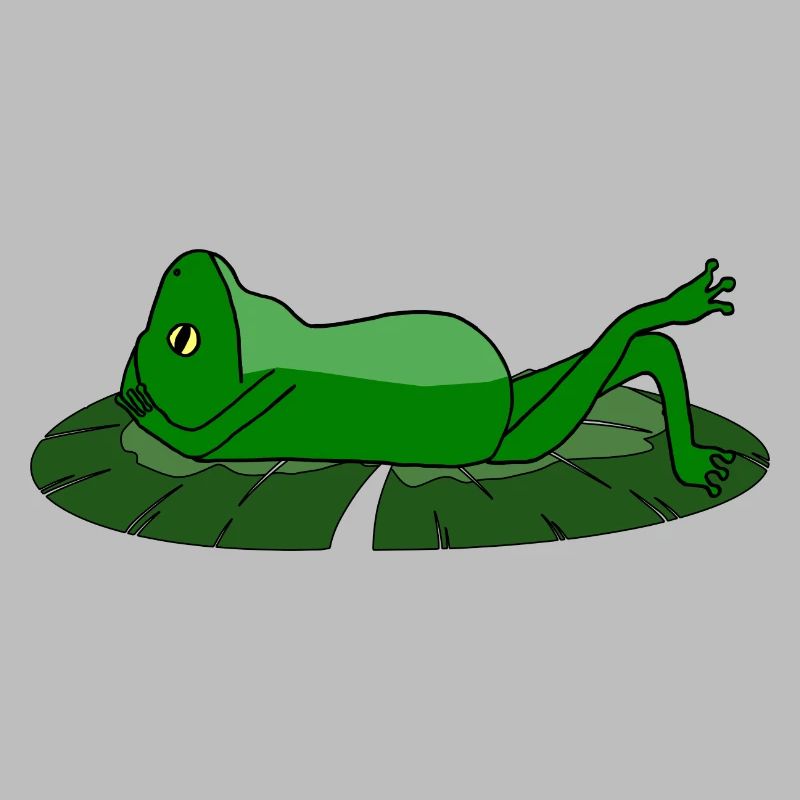 Frog Toad Chill Toad