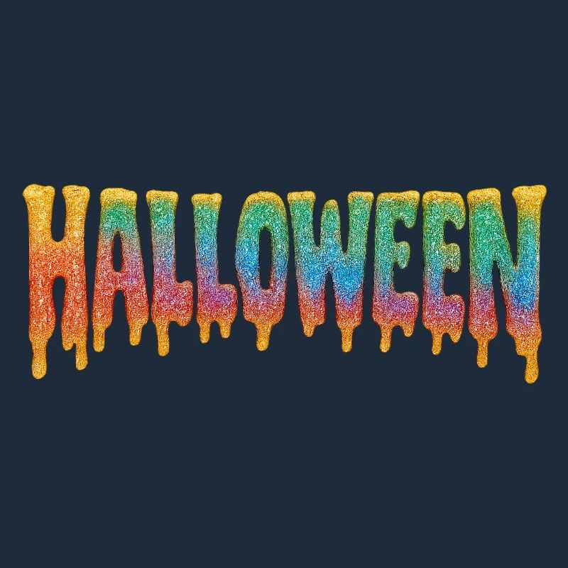 Frosting Halloween Lettering
