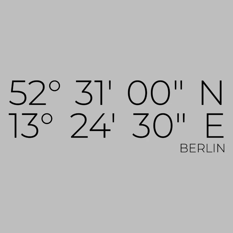 Coordonnées Berlin