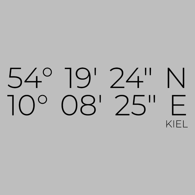 coordinates Kiel