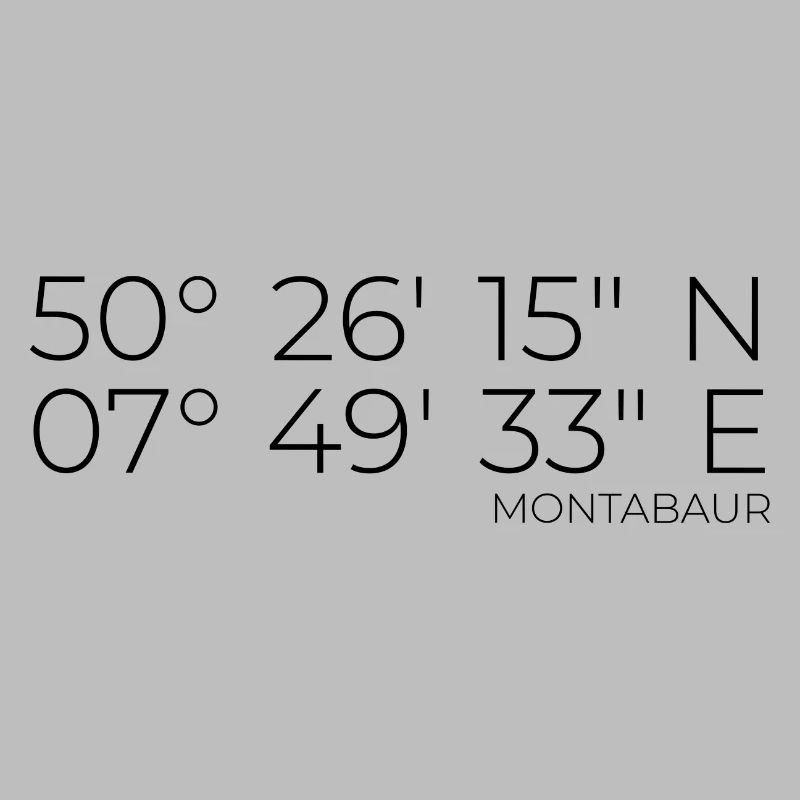 Coordinates Montabaur