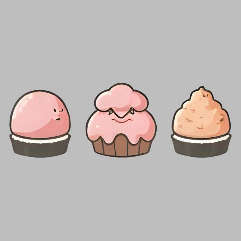 Cupcaake – Kawaii Cupcake Design for Candy-L