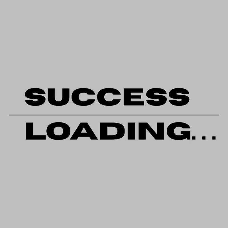 Success Loading - Conception de citations motivantes