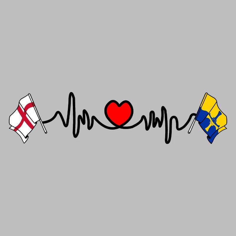 Drapeau de Durham et d’Angleterre