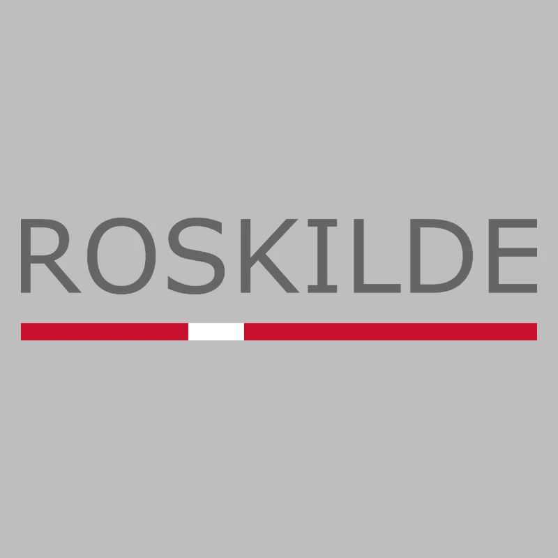 Roskilde - Drapeau du Danemark - Dänemark