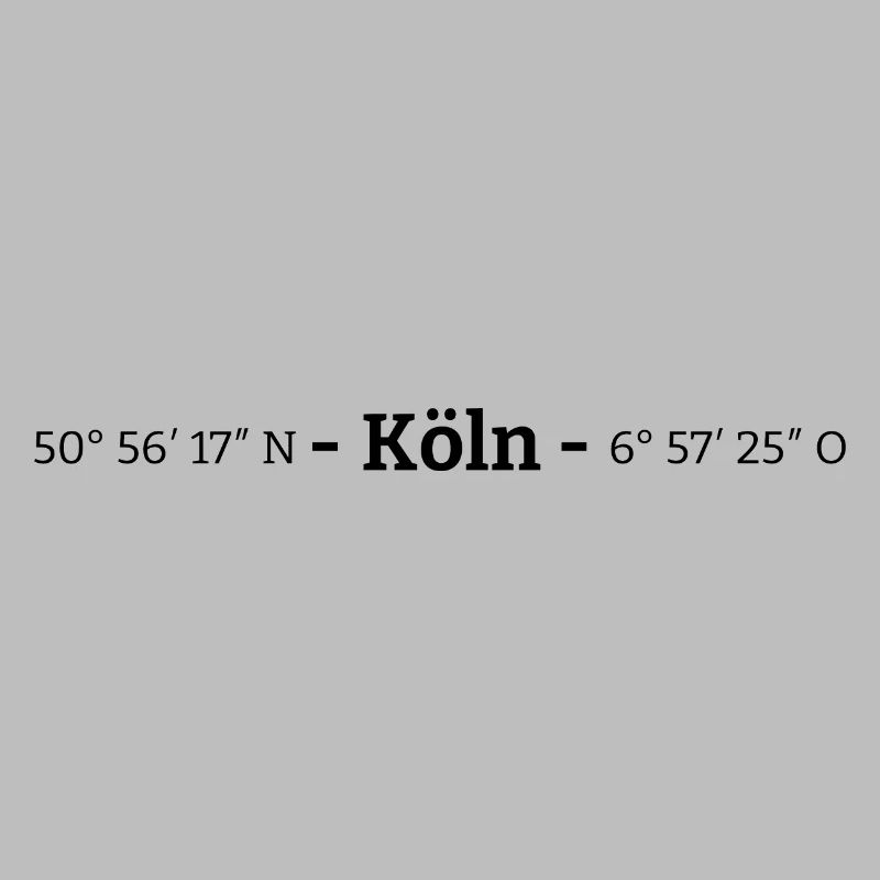 Coordinates Cologne