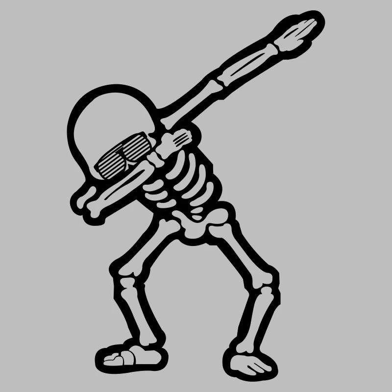 Cool Skull Dabbing 01