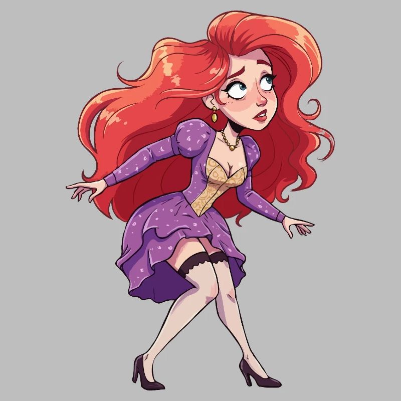 Donna dai capelli rossi