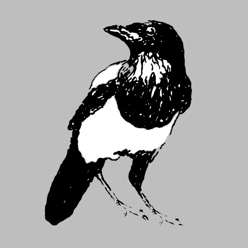 Magpie Bird * Jack Joblin Design