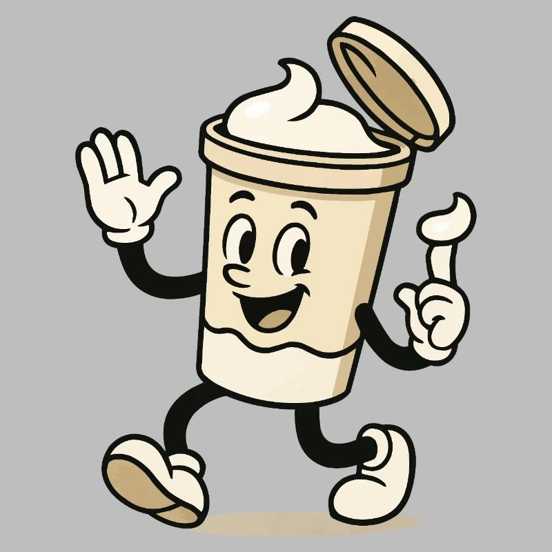 eiscreme becher comic