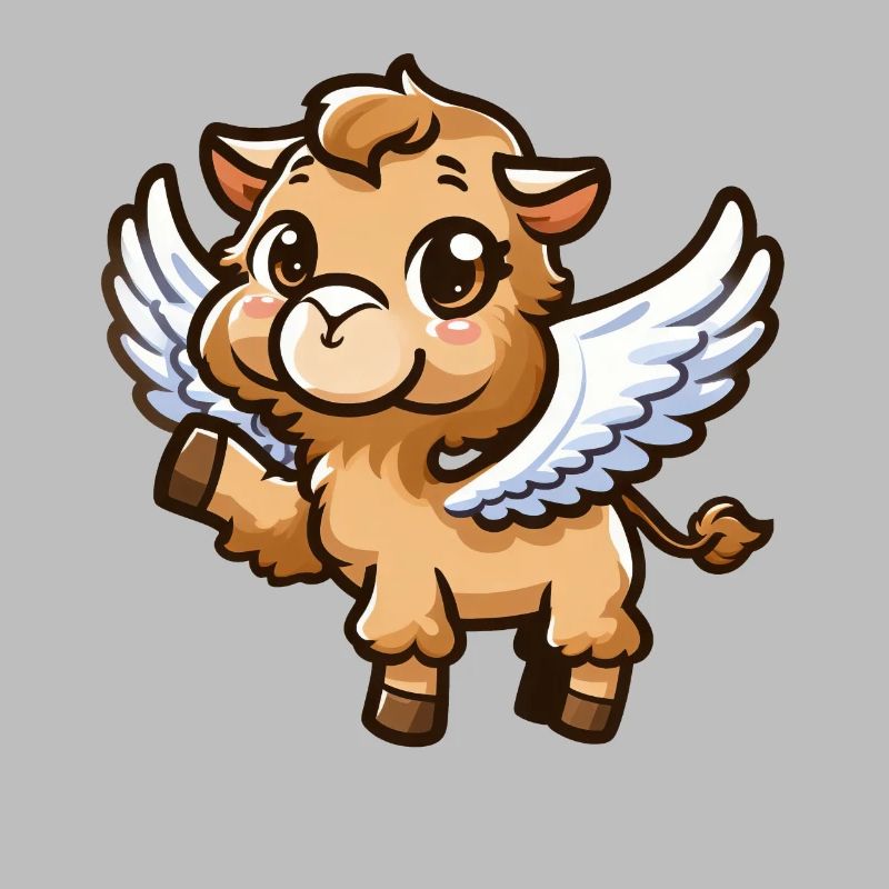 Angel Camel: Celestial Comic Style