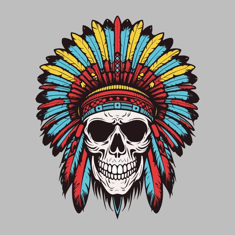 Crâne de chef indien Apache
