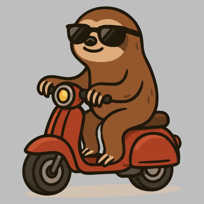 Sloth Moped