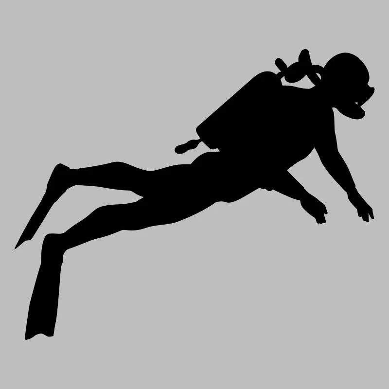 Diver Sport Exercise Gift Cool