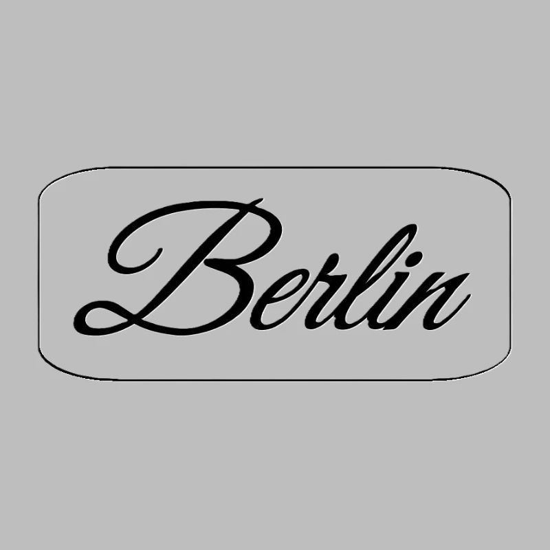 Conception de la silhouette de la ligne d’horizon de Berlin