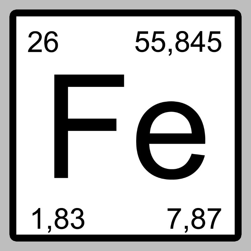 Fe Element Typography Minimal