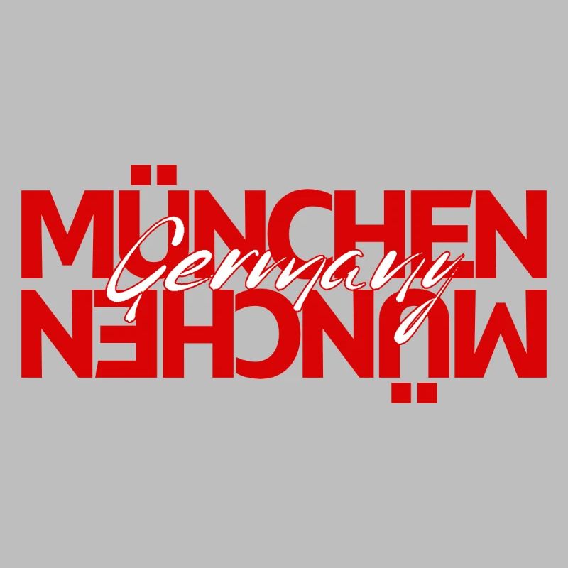 München Germany Script Overlay