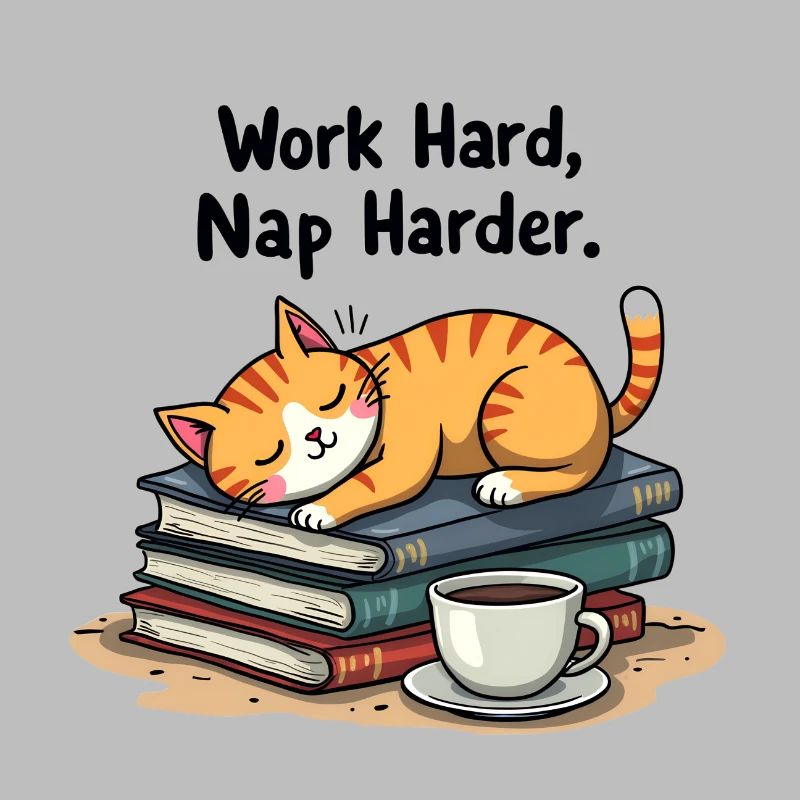 WORK HARD, NAP HARDER