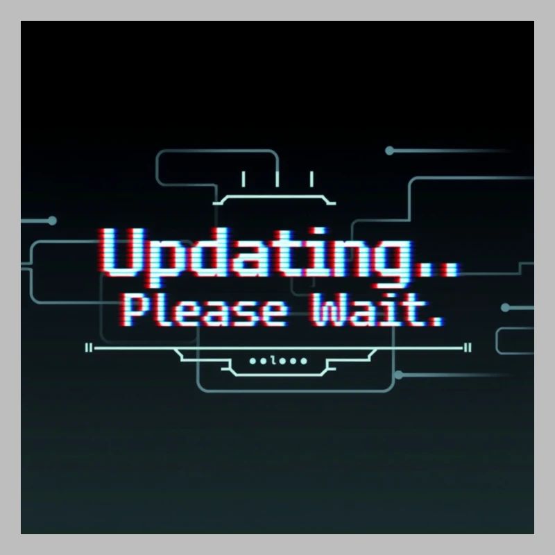 Glitch Update Loading Screen