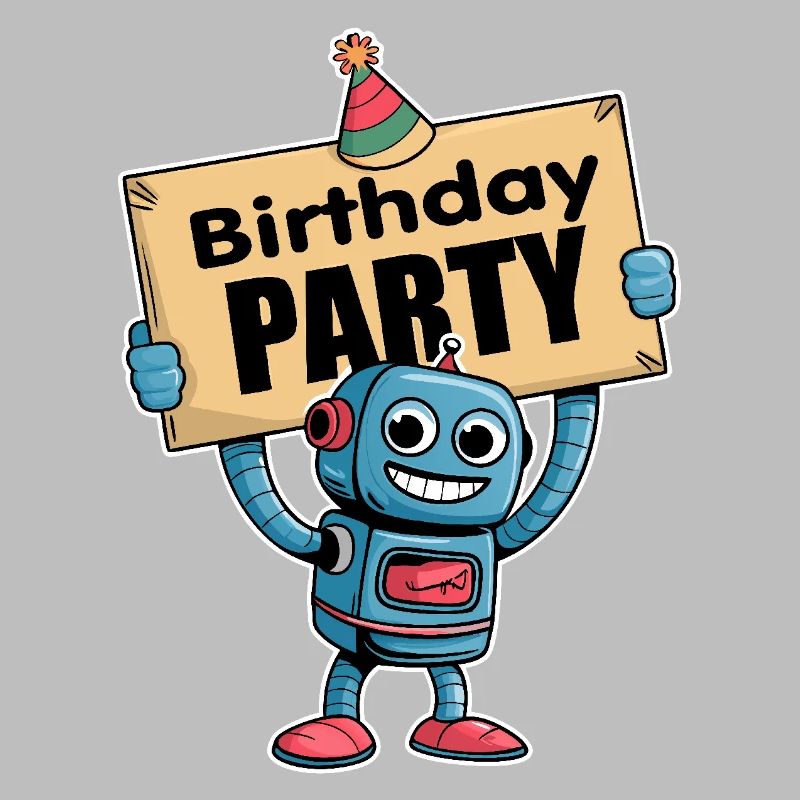 Geburtstagsparty Kindergeburtstag mit Roboter
