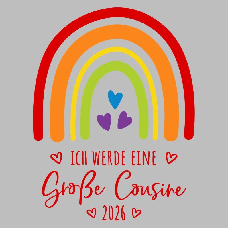 Große Cousine 2026 Regenbogen