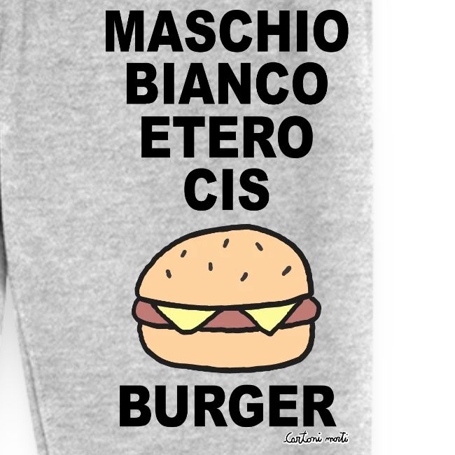 MASCHIO BIANCO ETERO CIS BURGER
