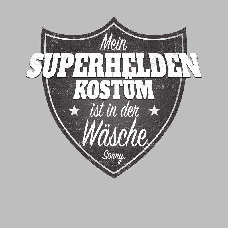 Costume de super-héros est à la lessive Carnaval Cologne