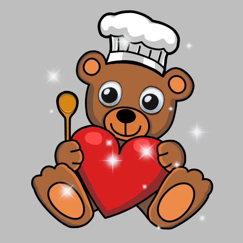 Teddybär Koch Köche Köchin