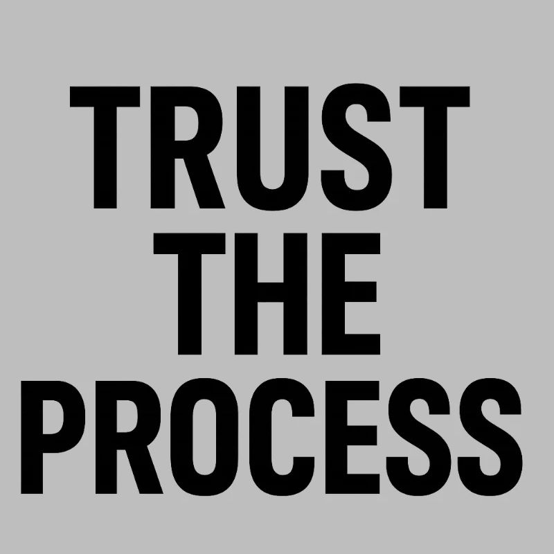 Faites confiance à la typographie du processus