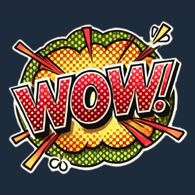Pop Art Explosion Wow Design