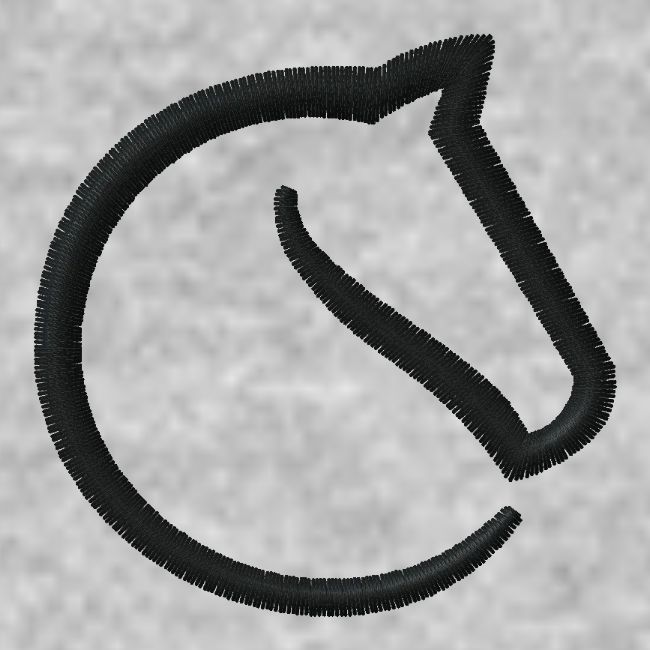 black lichess logo