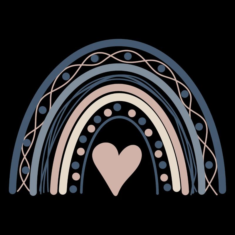 boho rainbow print rainbow neutral col