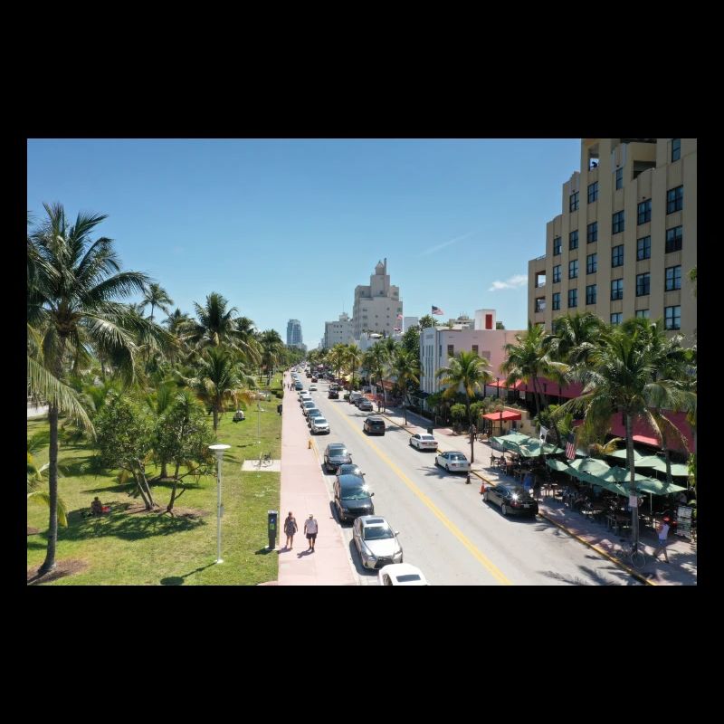 Der Ocean Drive in Miami Beach