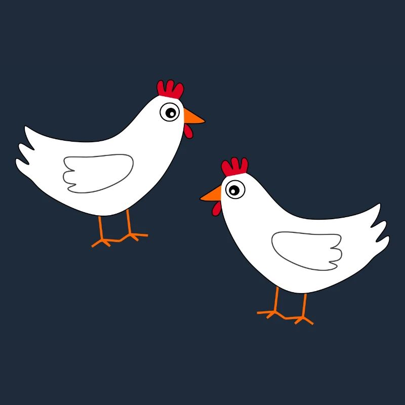 Chicken White White Chickens Hens Easter