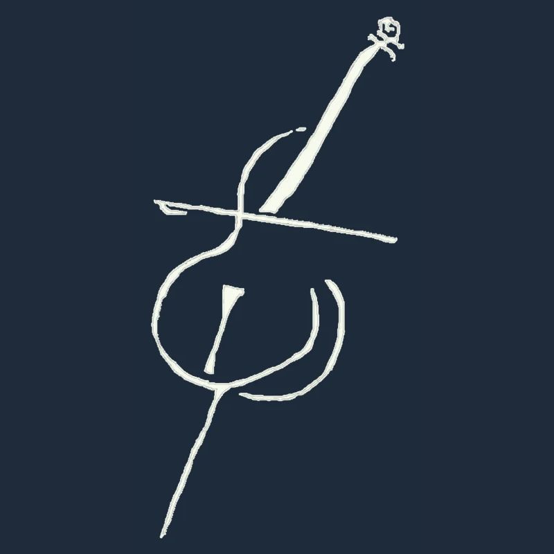 Violoncelle blanc pur