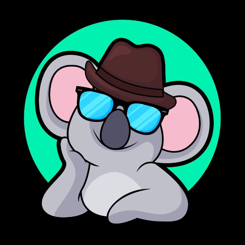 Lustiger Koala Bär
