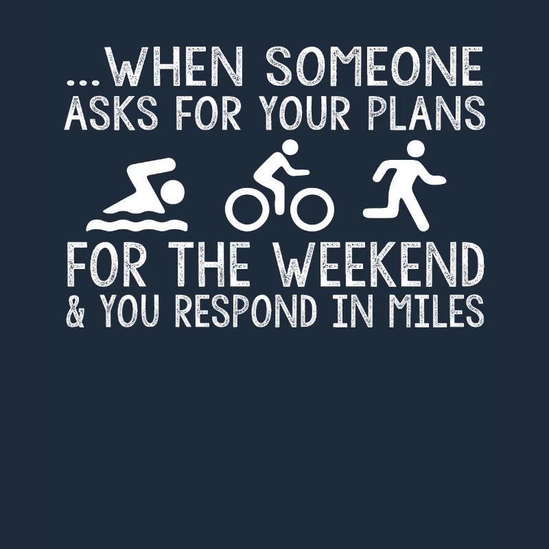 When someone asks about your triathlon