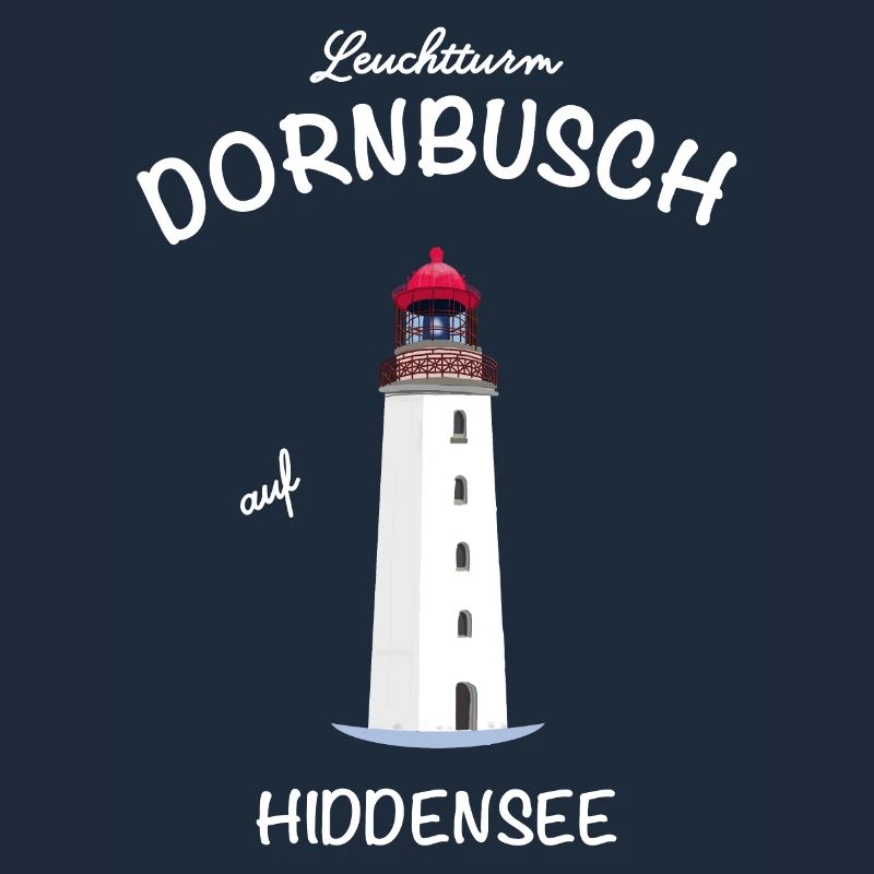 Leuchtturm Dornbusch auf der Insel Hiddensee