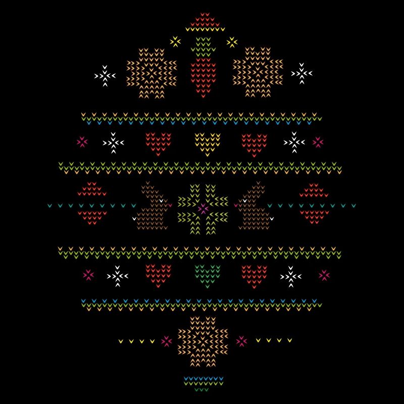 Easter motifs in knitting pattern style for Easter