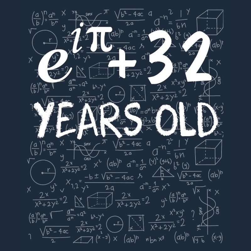 31e anniversaire 31 ans Euler Identité cadeau math