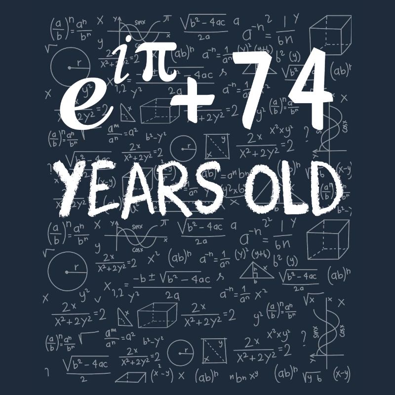 73rd Birthday 73 Years Euler Identity Math Gift